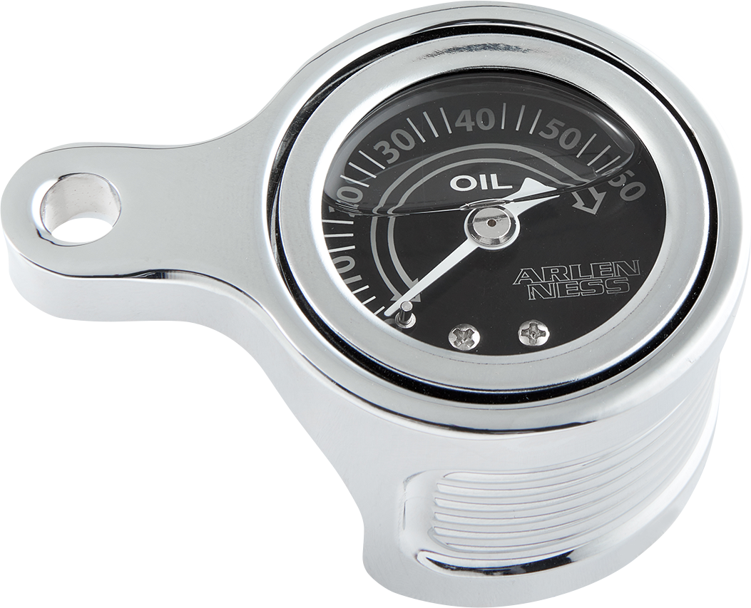 ARLEN NESS Oil Pressure Gauge Kit - Method - Chrome