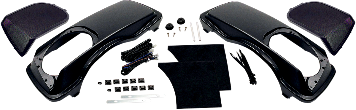 HOGTUNES 6"x9" Speaker Lid Kit - w/o Speakers - Touring '98-'13