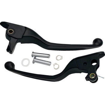 DRAG SPECIALTIESLever Set - Narrow - Black 0610-2326