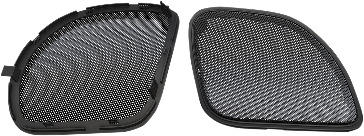 HOGTUNES Replacement Metal Fairing Speaker Grills - Black - FLTR '15-'23