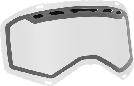 Scott Prospect/Fury Snow Goggle Dual ACS Lens -Dual - Anti-fog - Clear