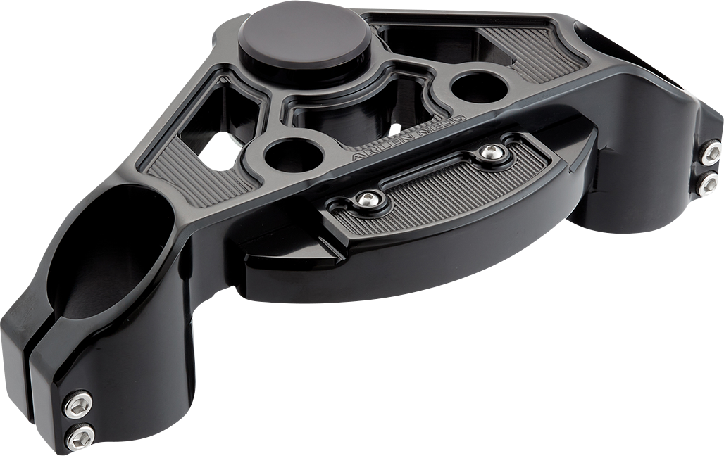 ARLEN NESS Method 2" Drop Top Triple Tree - Anodized Black