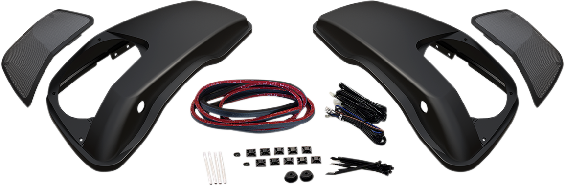 HOGTUNES 6x9 Speaker Lid Kit - w/o Speakers - Touring '14-'23