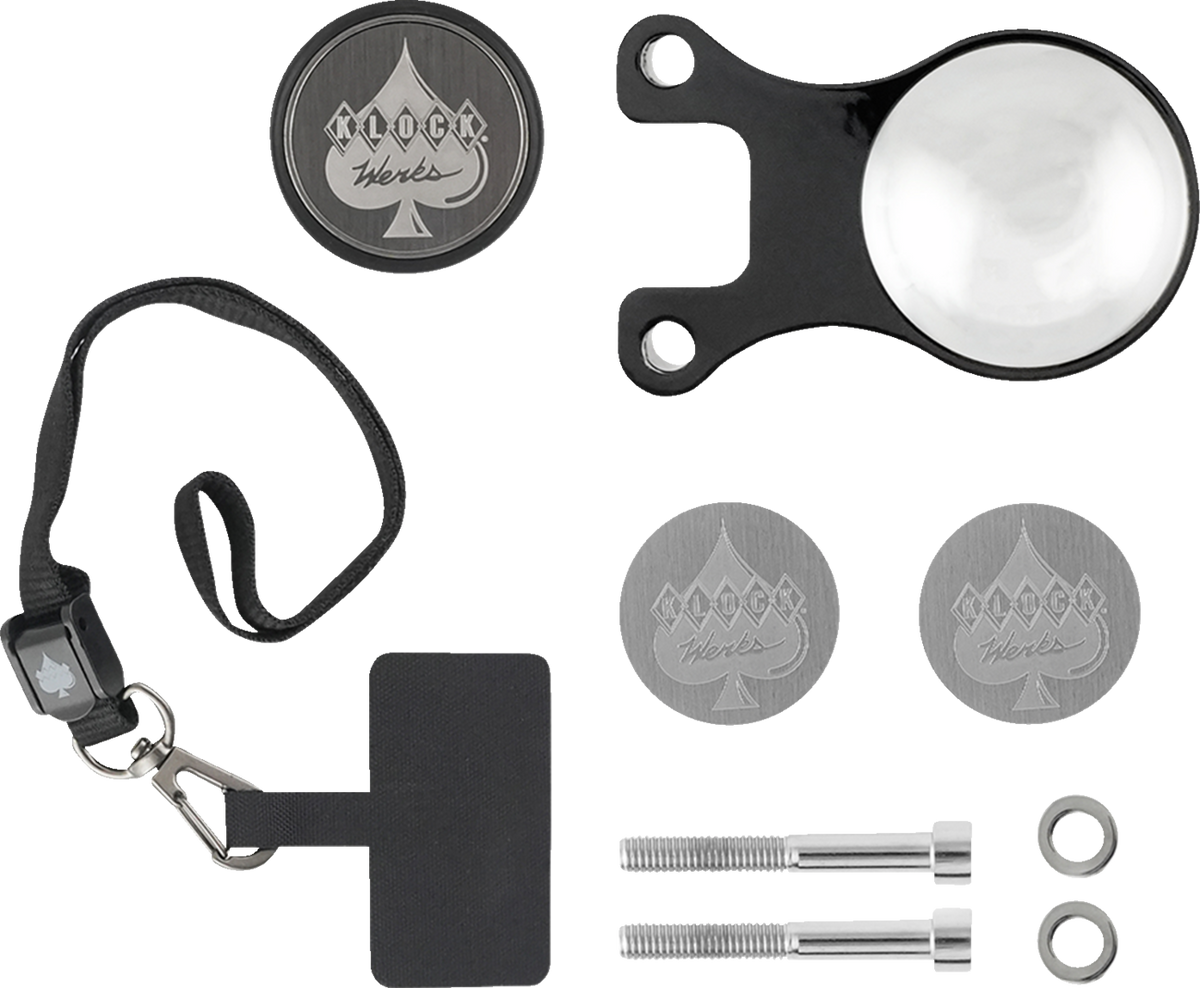 KLOCK WERKS iOmounts Magnetic Phone Mount for Indian