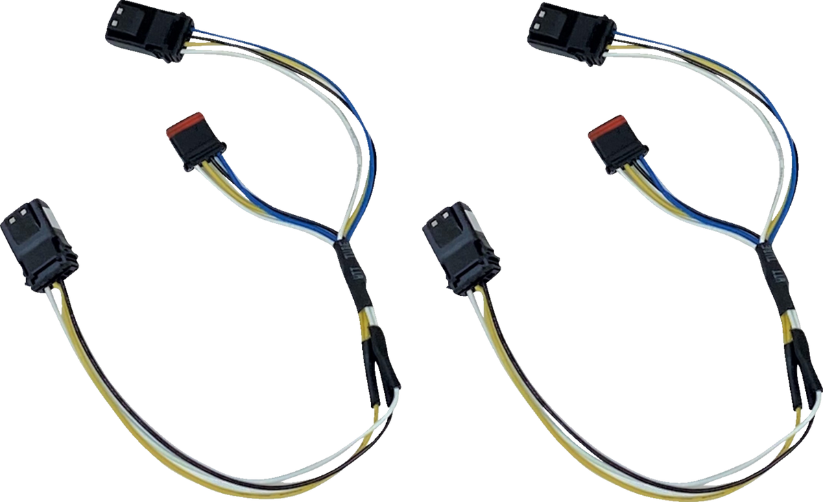 CUSTOM DYNAMICS Micro Run/Turn Signal Front Accessory Adapters
