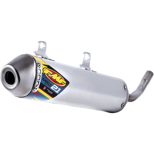 FMF Turbinecore 2.1 Spark Arrestor Silencer Aluminum/Stainless Steel (025220)