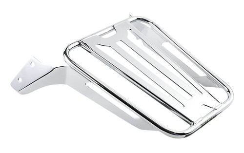 Cobra Tube-Style Chrome Luggage Rack for Cobra Sissy Bars (602-3502)