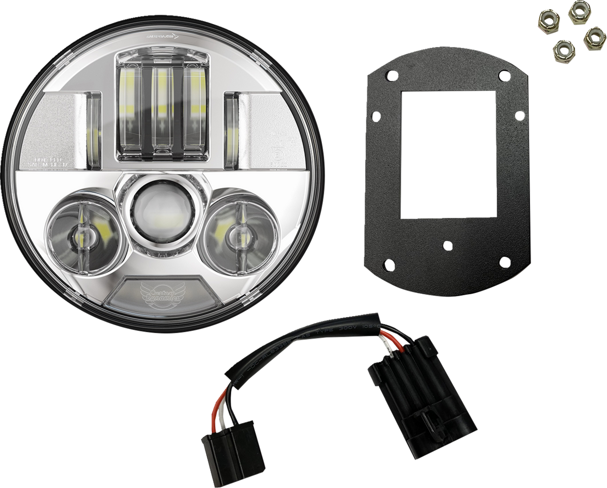CUSTOM DYNAMICS ProBEAM Headlight Kit - 5-3/4" - FXLRST/FXRST