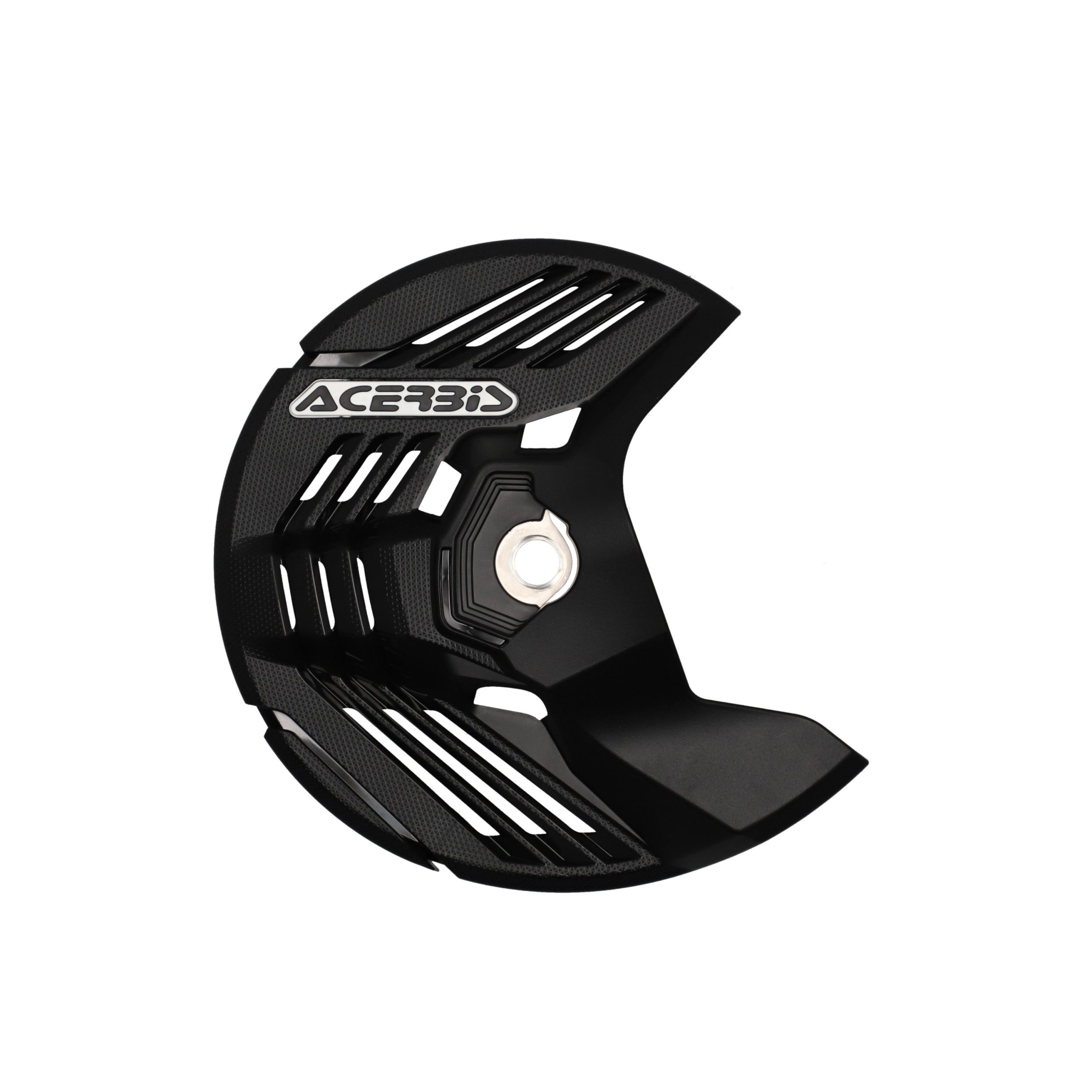 ACERBIS LINEAR FRONT DISC COVER HON/KAW/SHER/YAM BLK - 29850-50001