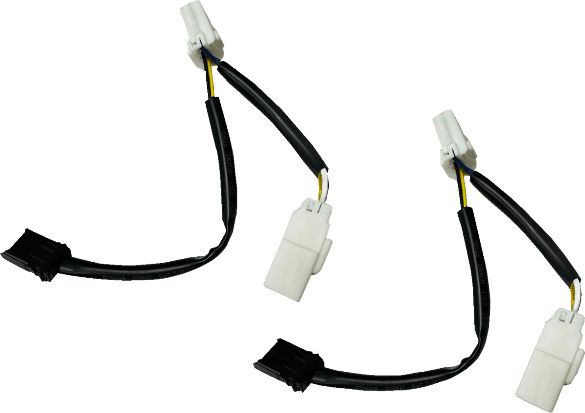 CUSTOM DYNAMICS Run/Turn Signal Adapter - Front - '06-'13 FLH