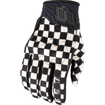 ICON Anthem3 CX Checker Gloves