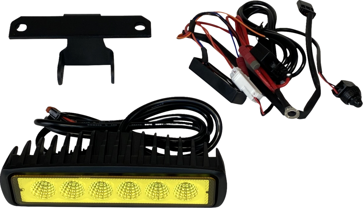 CUSTOM DYNAMICS LED Light Bar Kit - Yellow - Road Glide