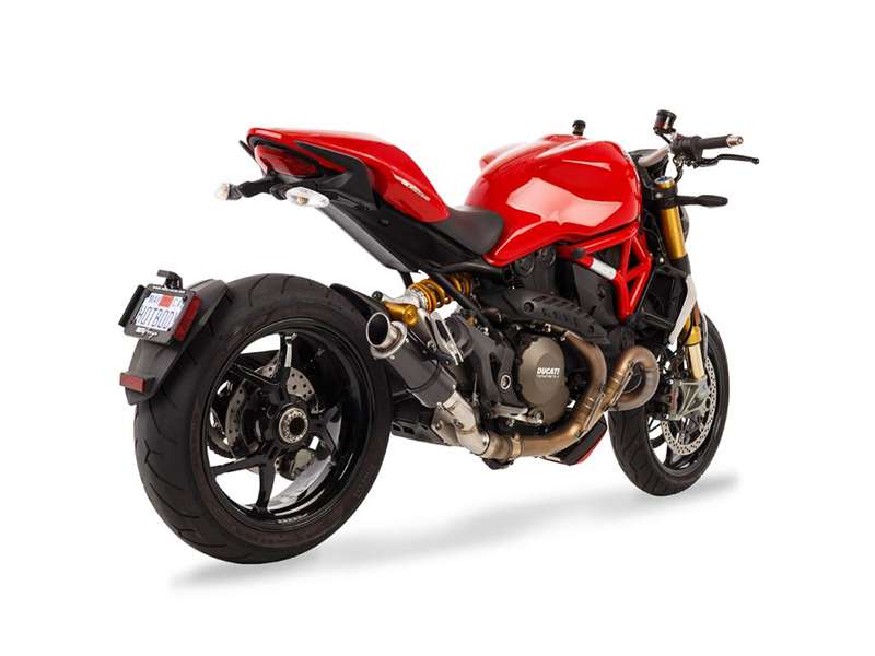 Ducati Monster 821/1200/1200S (14-16') MGP Exhaust Slip-on Carbon Fiber Canister