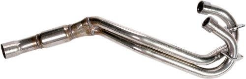 FMF Powerbomb Header Pipe - Stainless Steel - 2-into-1 - TRX400EX/X (040014)