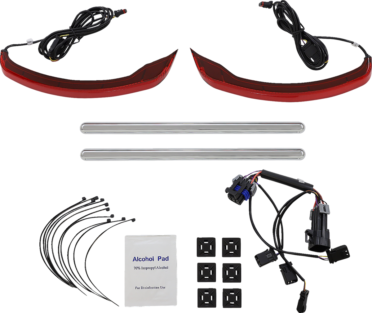 CUSTOM DYNAMICS Low Profile Saddlebag Lights - Indian
