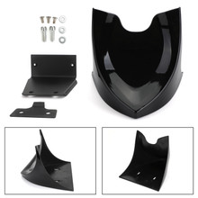 Front Chin Spoiler Air Dam Fairing For Harley Sportster XL883 XL1200 48 72 04-19 Gblack