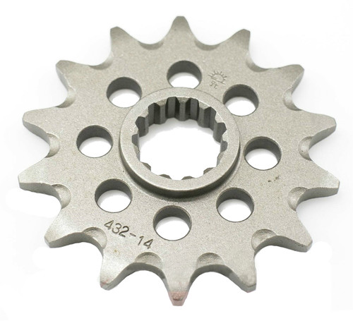 JT Front Sprocket - 14 Tooth - 520 - Self Cleaning - Lightweight (JTF432.14SC)