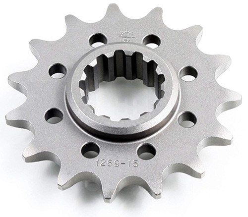 JT Front Sprocket - 15 Tooth - 520 - Steel - Lightweight (JTF1269.15)