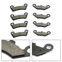 Front & Rear Brake Pads For For Polaris RZR 800 08-14 RZR 800 S 09-14 RZR 800 EPS 10-14 RZR 800 S EPS 13-14 RZR 570 12-15 RZR 570 EPS 13-15