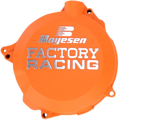 Boyesen Factory Orange Clutch Cover (CC-41AO)
