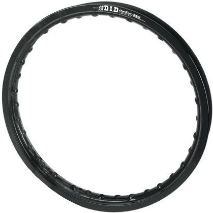 DID Dirtstar ST-X Rear Offroad Rim Black 19 x 2.15 (19X215STB01H)