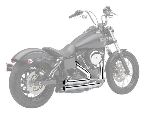 Cobra 909 2-into-2 Chrome Exhaust System (6708)