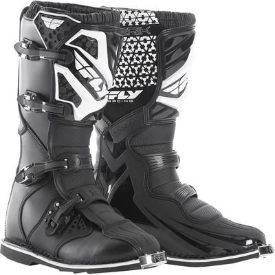 Fly Racing Youth Maverik MX Boots Black