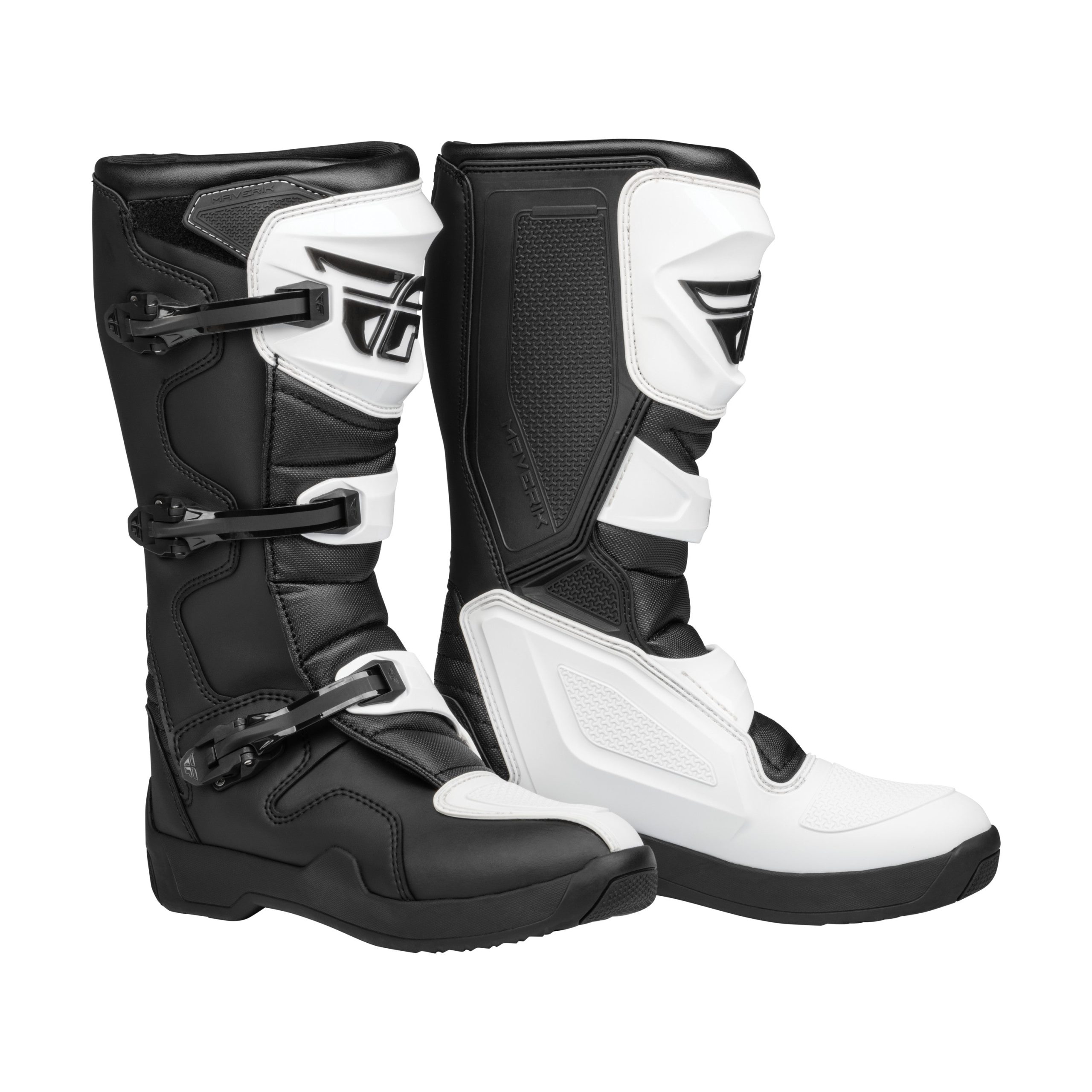 FLY RACING MAVERIK LT BOOT WHITE/BLACK