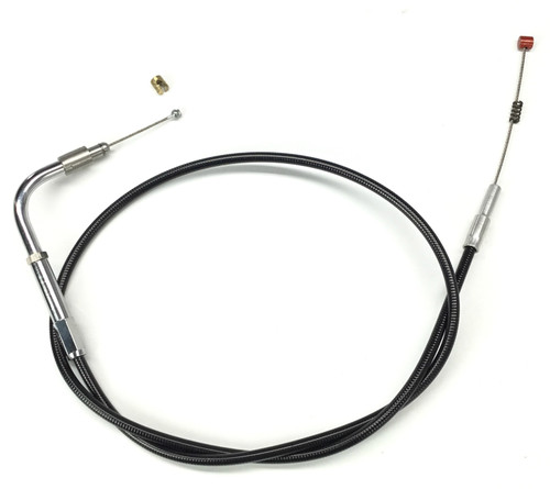 Barnett Black Vinyl Throttle Push/Idle Cable Stock +3" (101304001203)