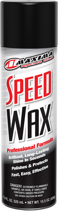 Maxima Racing Oil Speed Wax Detailer - 15.5 oz. net wt. - Aerosol