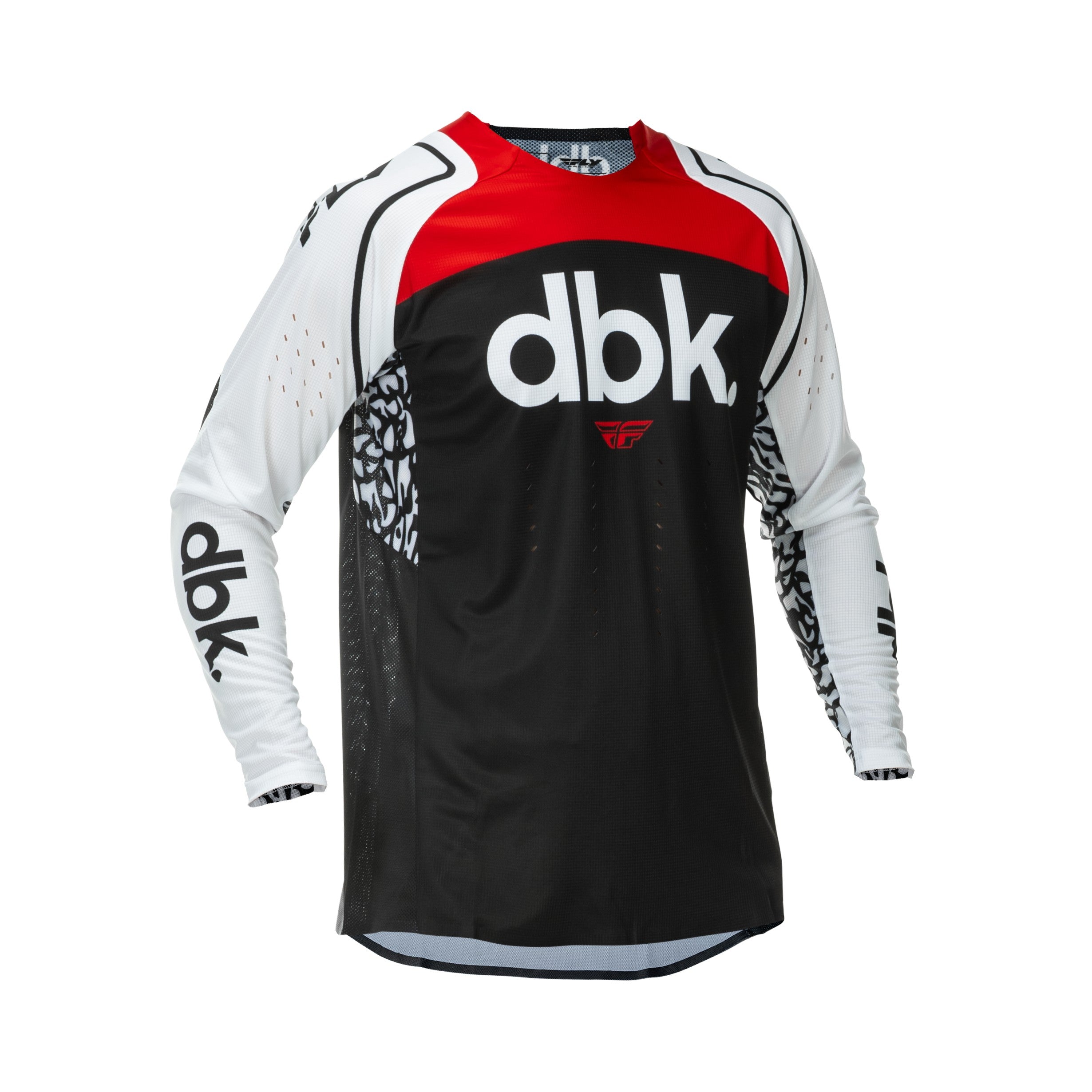 FLY RACING EVOLUTION DST DBK JERSEY BLACK/WHITE/RED