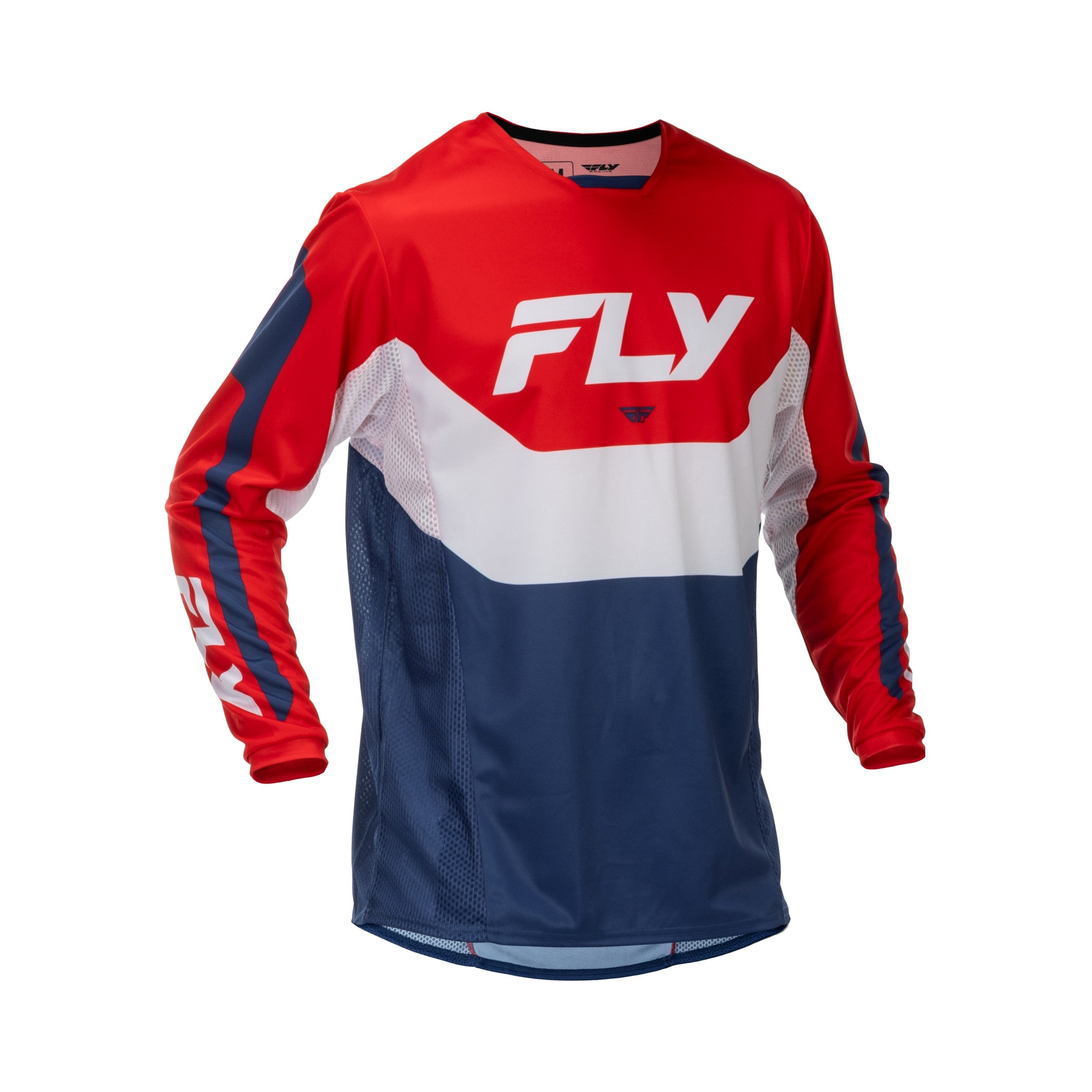 FLY RACING KINETIC JERSEY RED/WHITE/BLUE 2X - 379-4222X