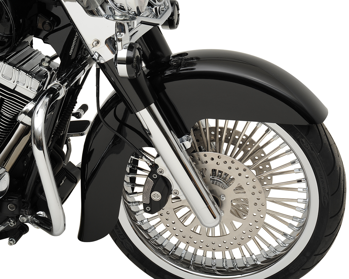 KLOCK WERKS Benchmark Dresser Front Fender Kit - Non-Raked - Steel - 21"