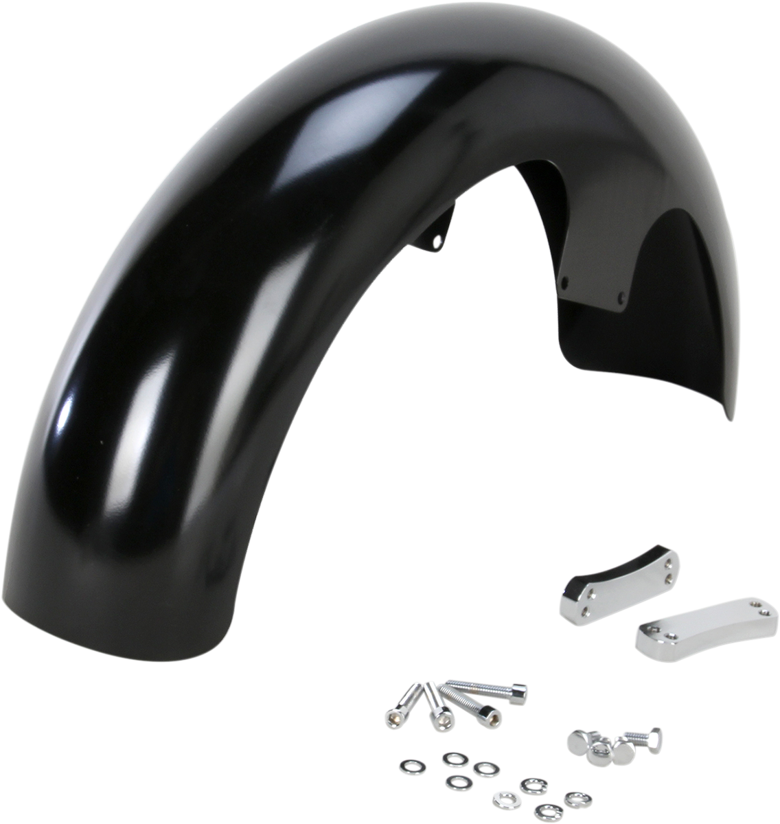 KLOCK WERKS Wrapper Dresser FrontFender Kit - Steel - 16"-19"