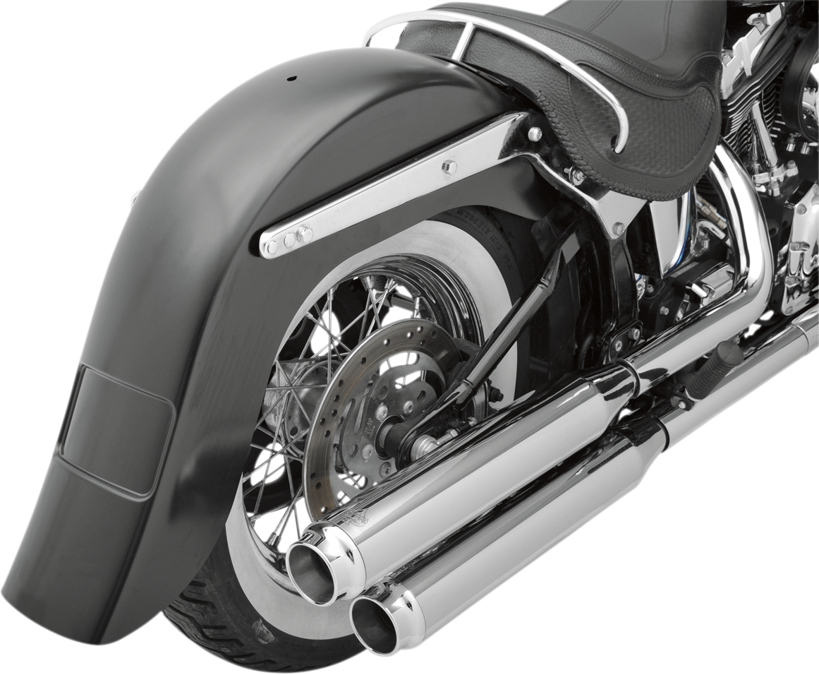 KLOCK WERKS Frenched 4" Stretched Rear Fender - Steel - 7.125" W