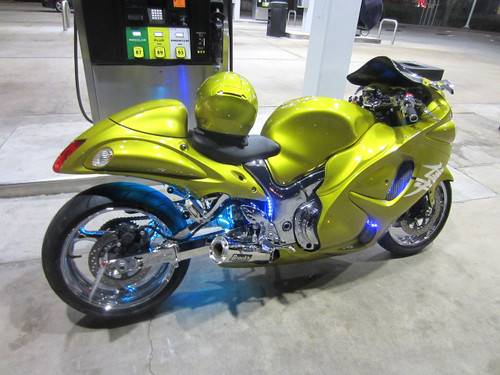 Brocks Suzuki GSXR 1300 Hayabusa (99-07) 14" Muffler Short Meg 2 Full System
