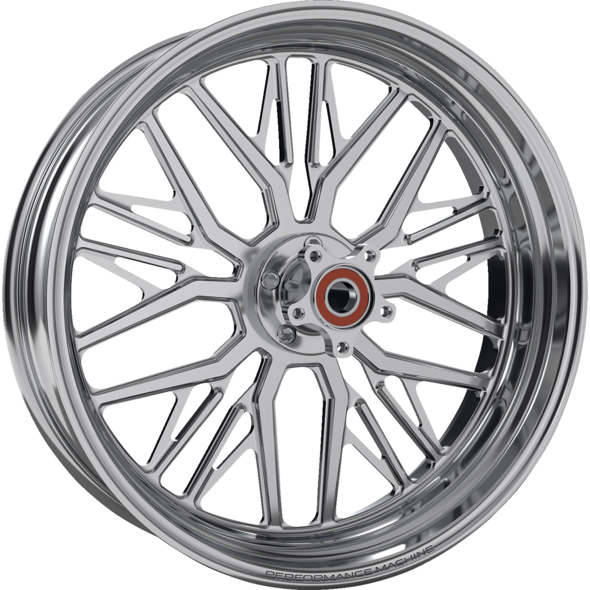 Performance Machine Phatour Wheel - 1204-7814R-NVSAP-CH For Harley Touring 2008-2023