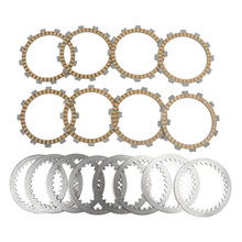 Clutch Plate Kit Fit For Suzuki GSF400 M/N/P GSXR400 RL/RM/RN/RP/RS 91-95 GSXR400 J/RR/RAK 88-90
