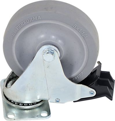 Eazymove Heavy-Duty Adjustable Stand Wheel - 5-inch - Fixed