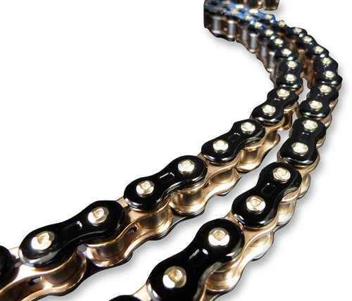 EK 520Z Black/Gold Chain 120 Links (520Z3D-120KG)