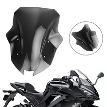 Windshield Windscreen For Kawasaki Ninja 1000 Z1000SX 17-19 Black