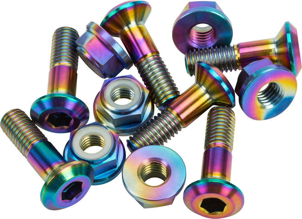 Flo Motorsports Titanium Sprocket Bolts JET Fuel - FLO701JET