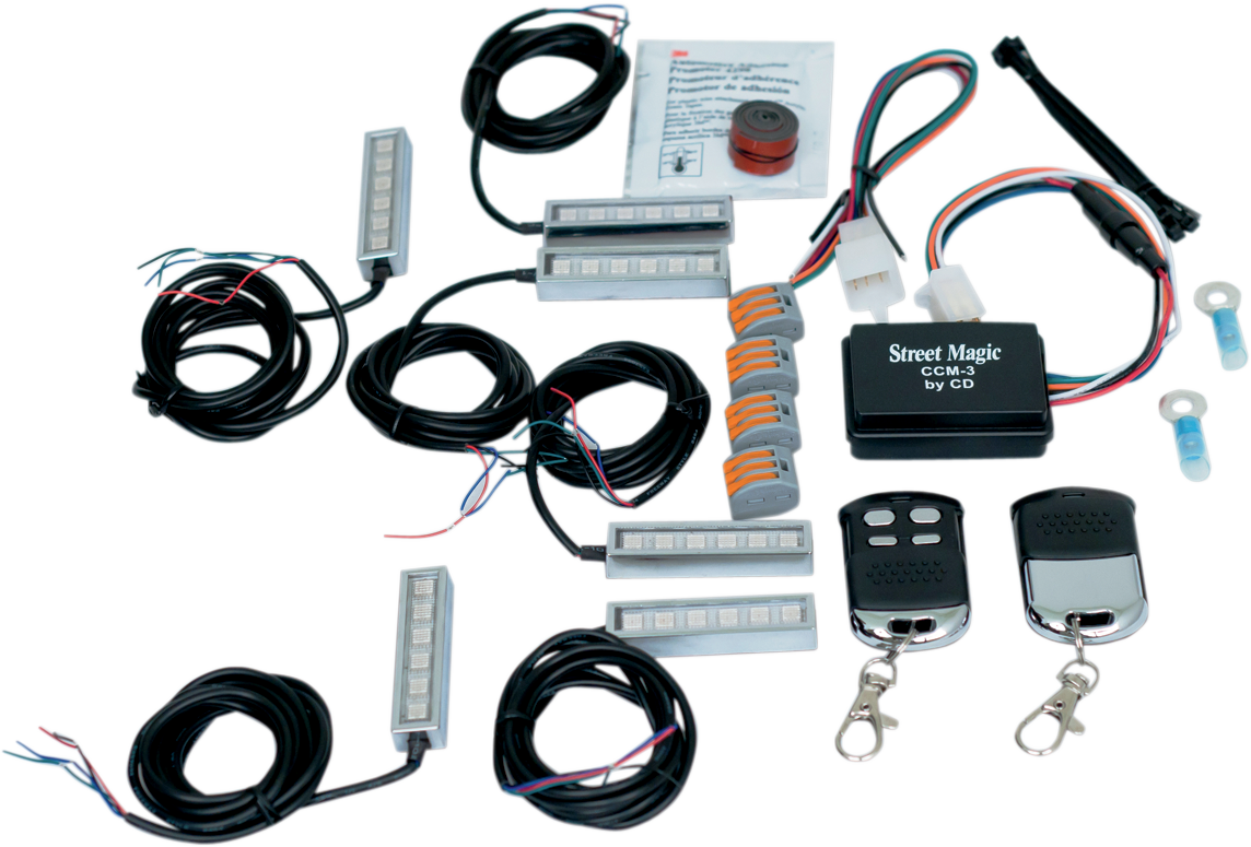 CUSTOM DYNAMICS Magical Wizards™ Color Changing LED Accent Lights Standard Kit