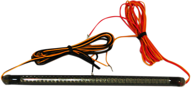 CUSTOM DYNAMICS TruFLEX LED Integrated Turn-Brake-Run Light Bar - Smoke / Amber/Red