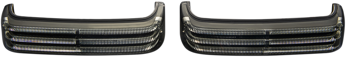 CUSTOM DYNAMICS ProBEAM BAGZ™ LED Saddle Bag Lights - Black - Smoke - '10-'13 CVO