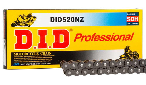 DID 520NZ Super Heavy Duty Motorcycle Chain 114 Links (M520NZX114FB)