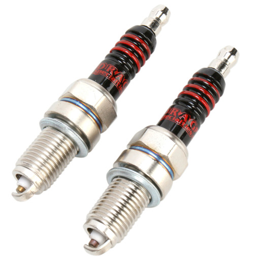 Drag Specialties Performance Spark Plugs (pair) DCR8E/10R12A (2103-0197)
