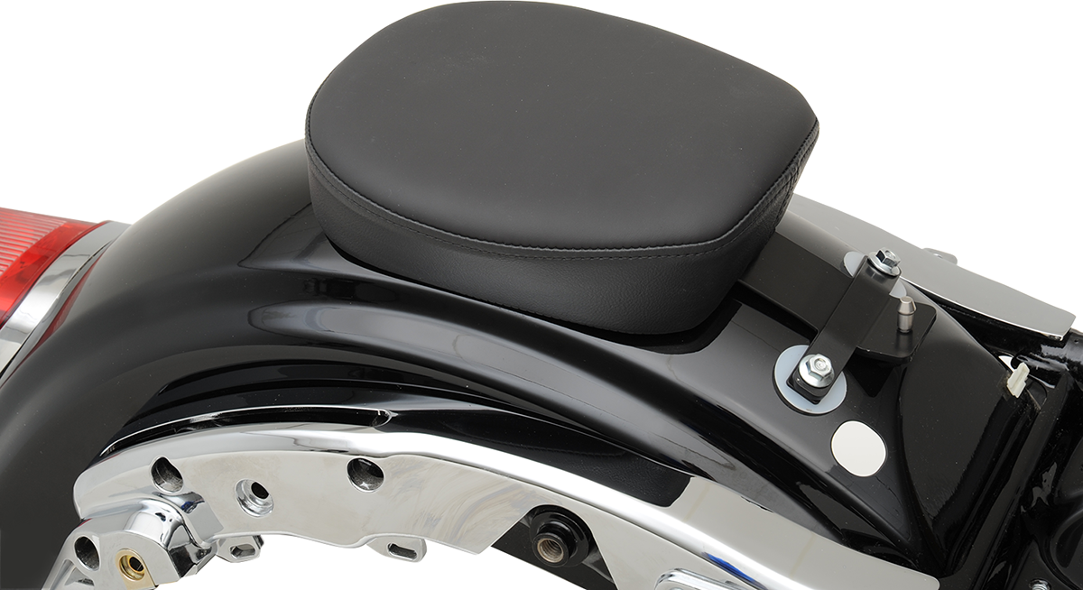 DRAG SPECIALTIES Low Profile Wide Passenger Seat - Black - Touring '97-'20