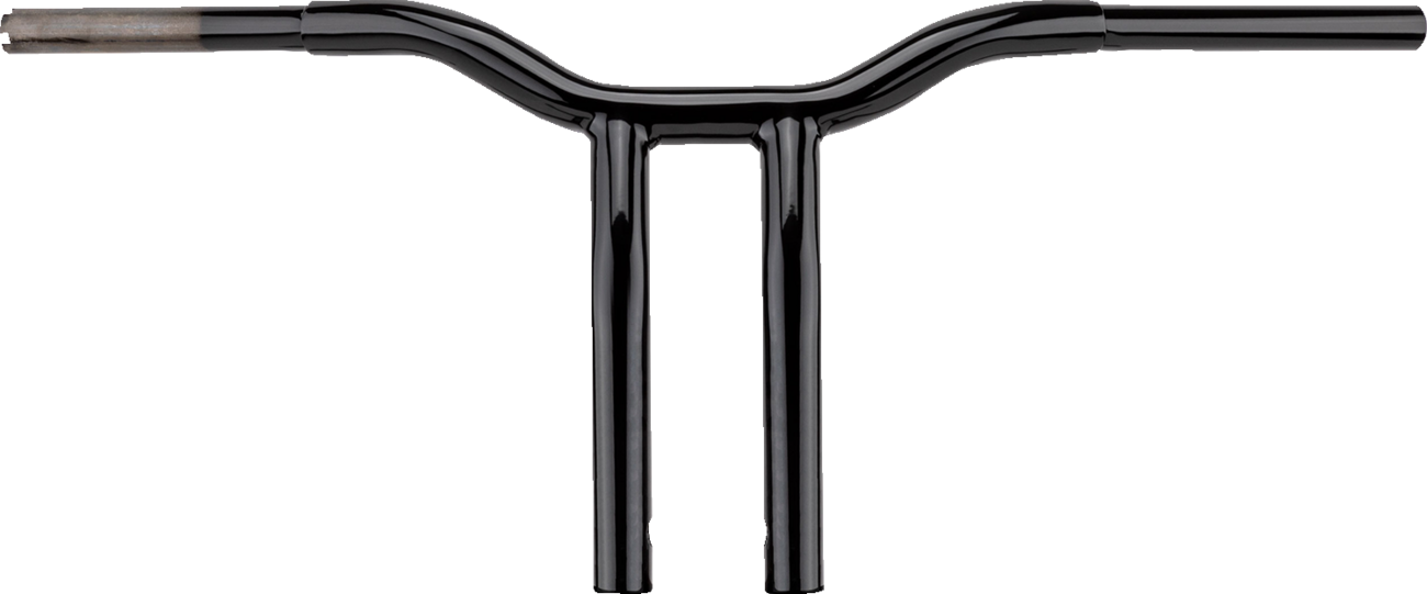 LA CHOPPERS One-Piece Kage Fighter Handlebar - Pullback - 12" x 1-1/4" - Black