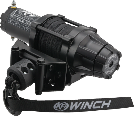 KFI Products ATV Assault Winch - 3500 Lb. w/ Synthetic Cable